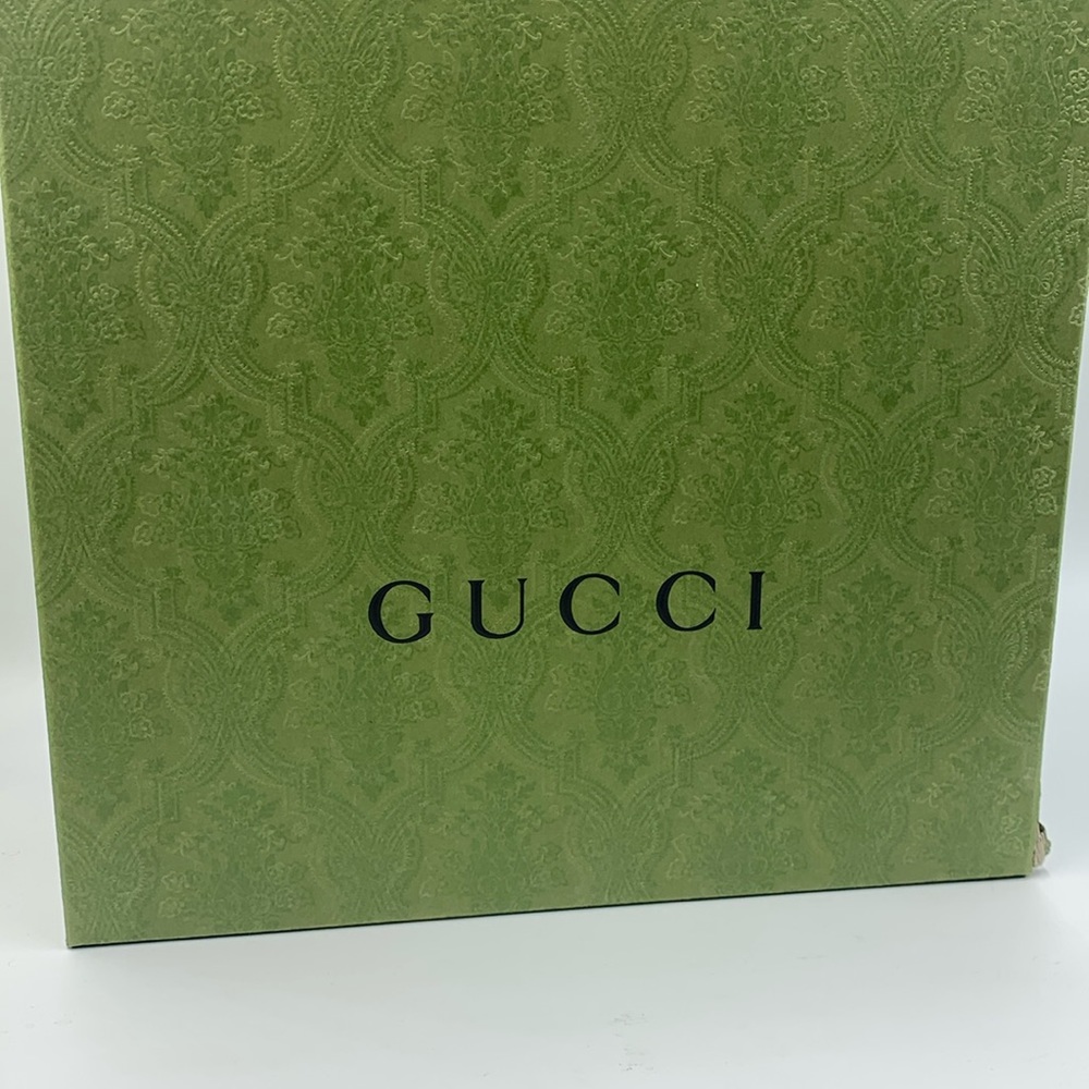 Brand New Gucci Suede Cachemire Boots in Blondie Cognac size 35.5 - Picture 10 of 10